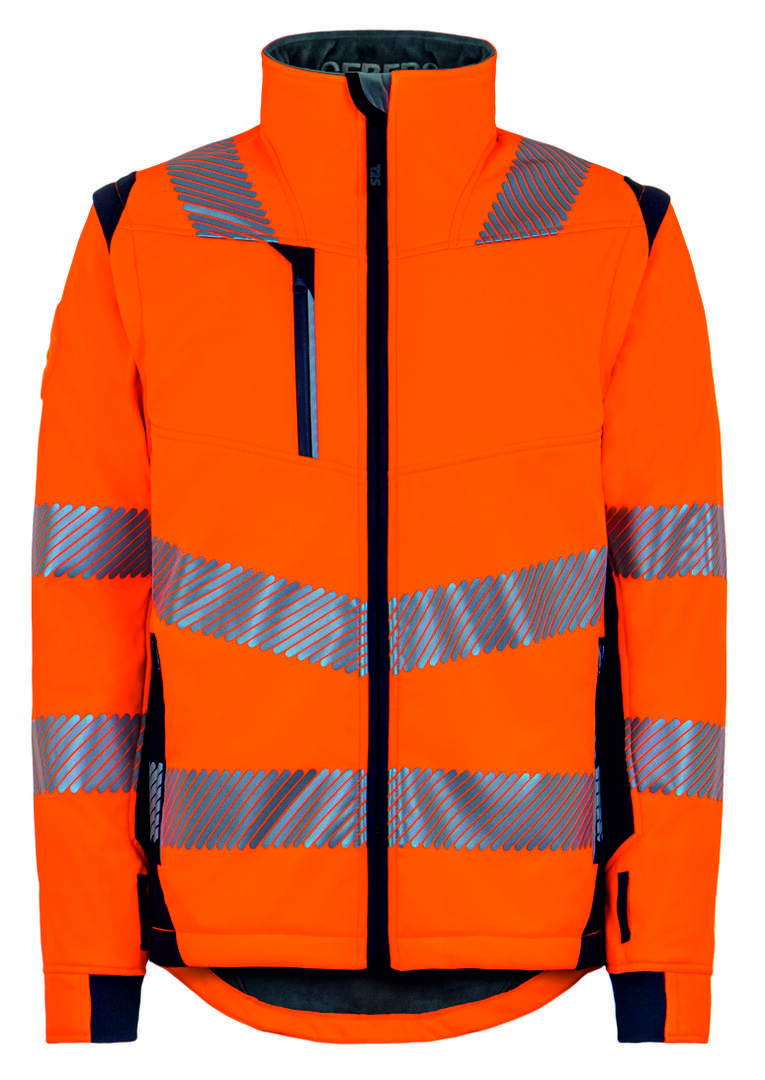 Blouson iceberg orange-marine L