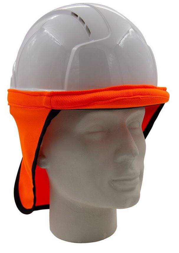 Protège-nuque orange