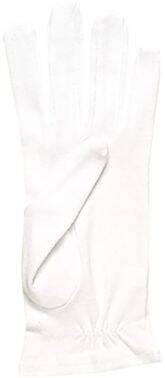 Baumwoll-Jersey-Handschuh ohne Noppen