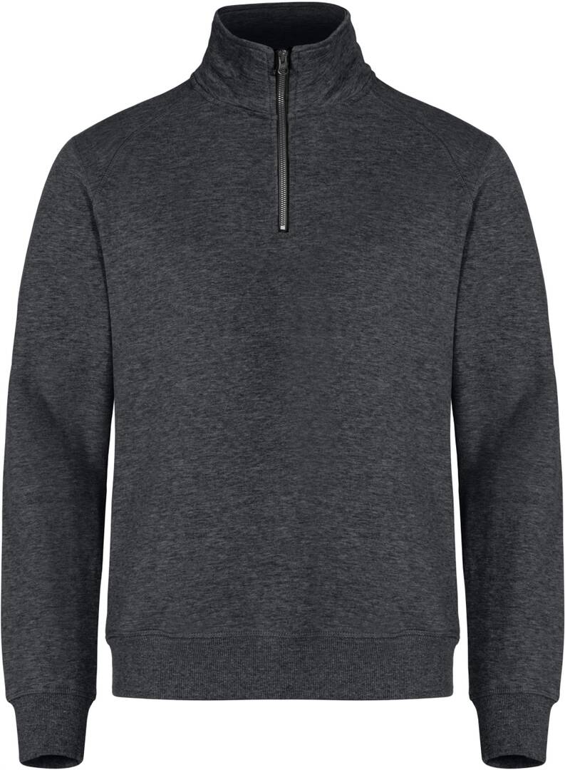 Sweat half zip basic anthrazit L