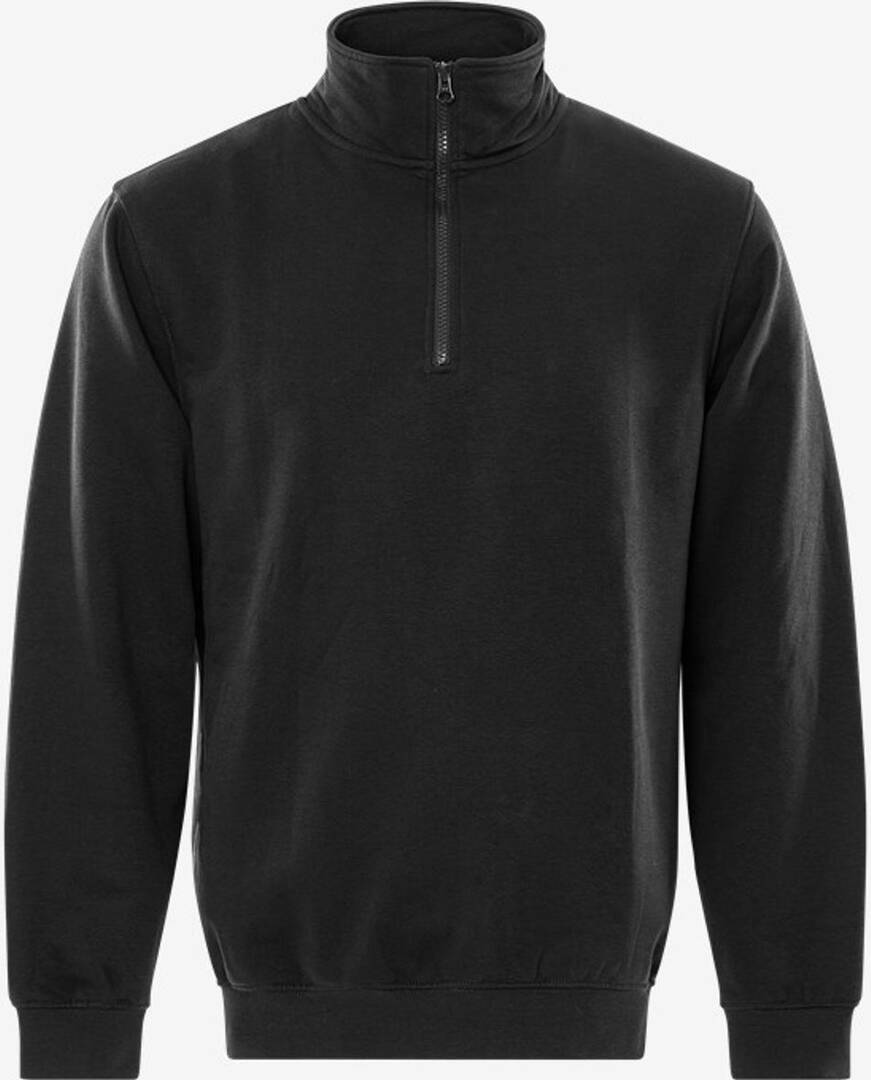 Sweat a-code 1737 col zip noir L