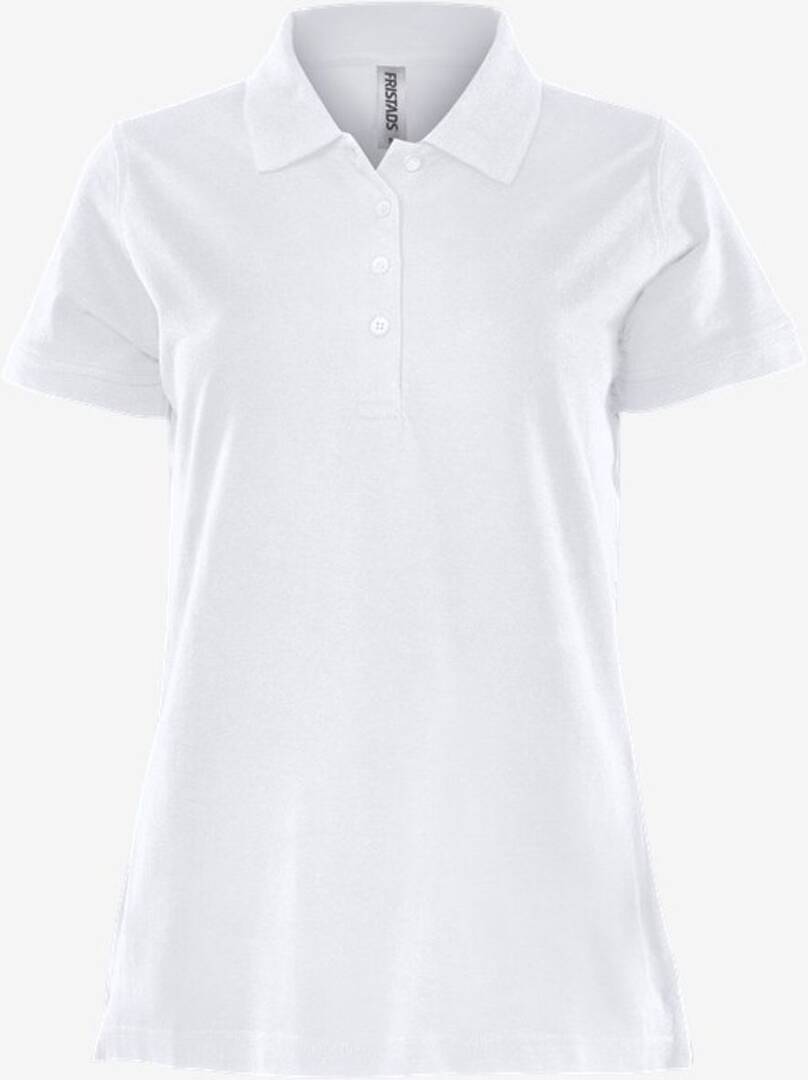 T-shirt polo a code 1723 dame blanc L