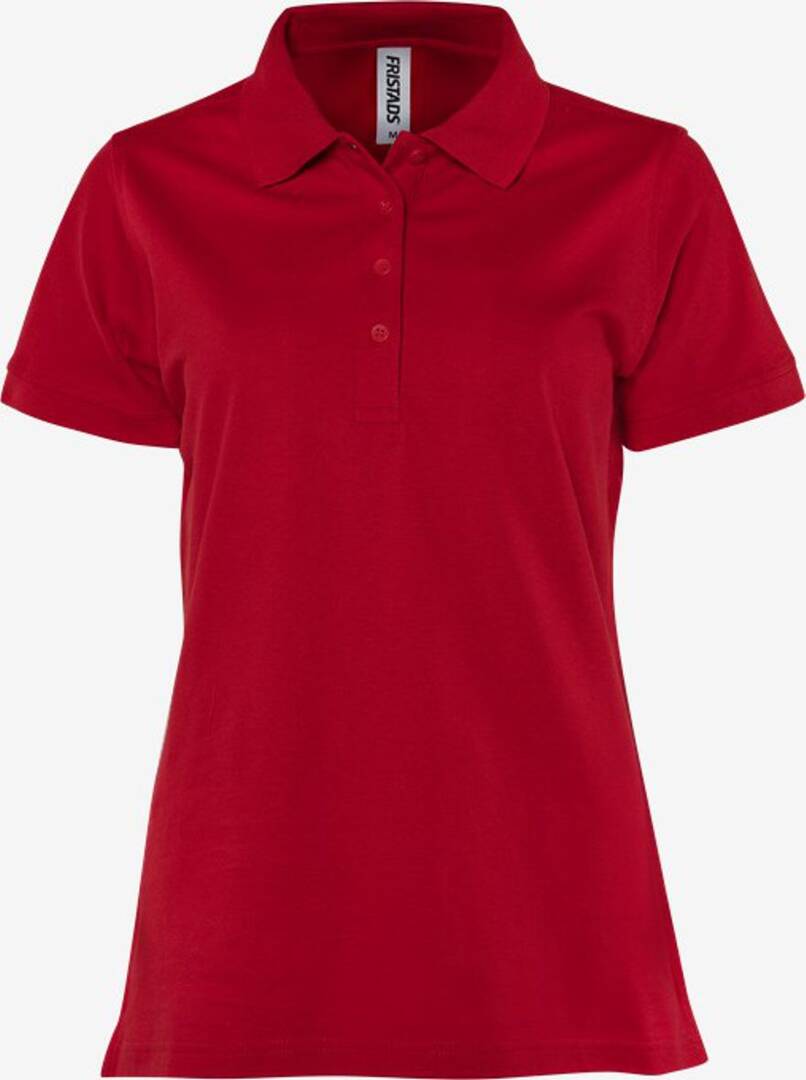 Damen t-shirt polo a code 1723 rot L