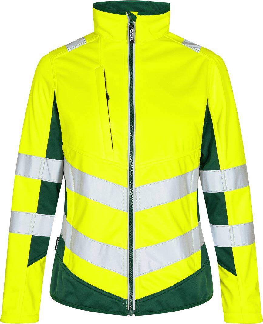 HV-Softshelljacke damen lemon/grün M
