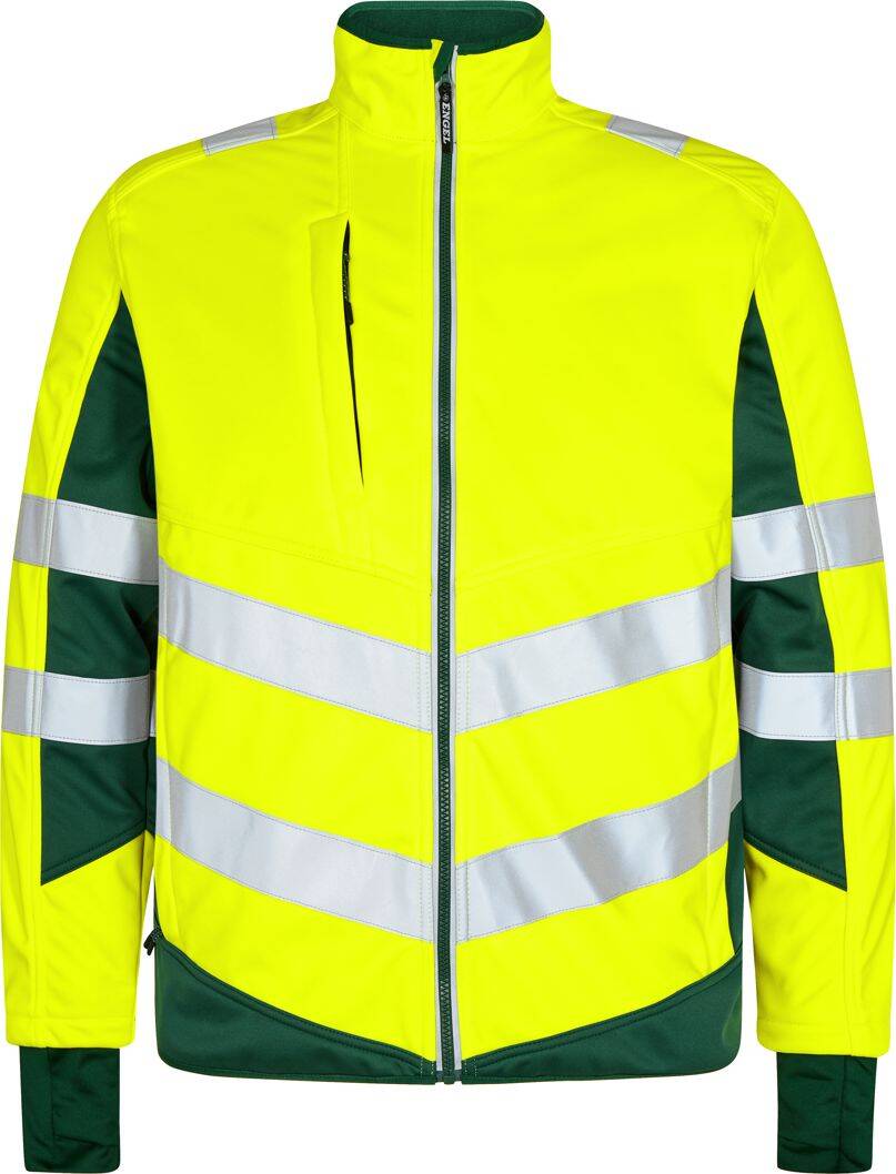 Softshelljacke hv 1158 gelb/grün L
