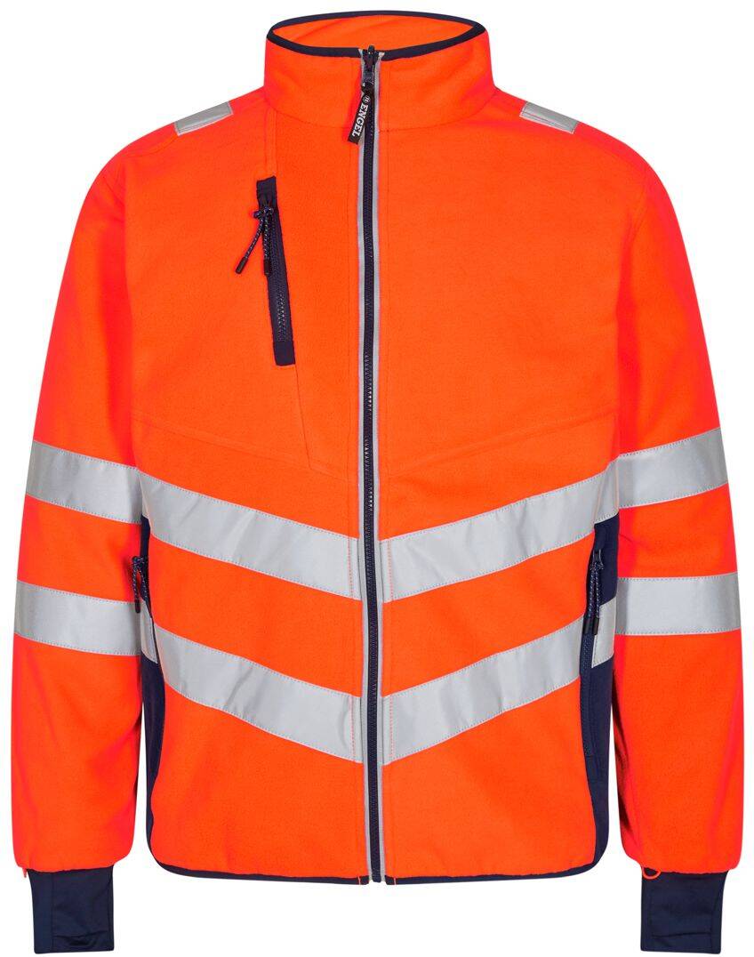 Steppjacke safety orange-mrn L