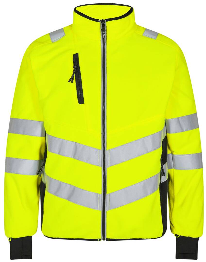 Steppjacke safety lmn-schwarz L