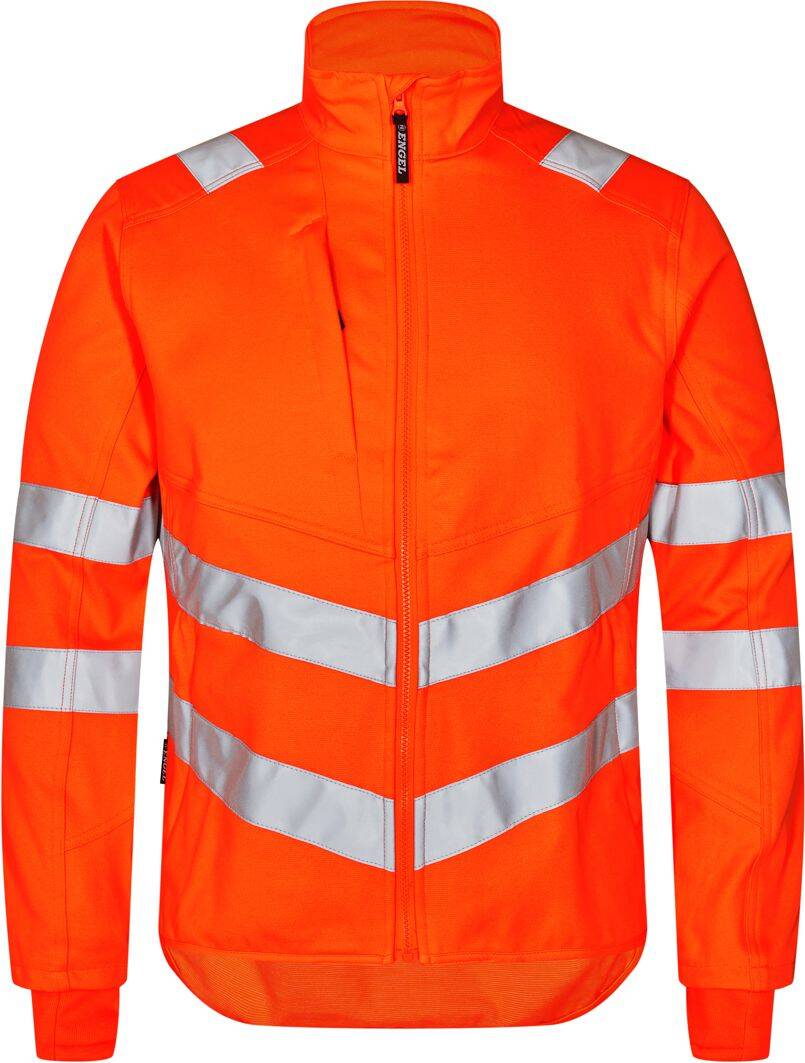 Jacke safety 1544 orange L