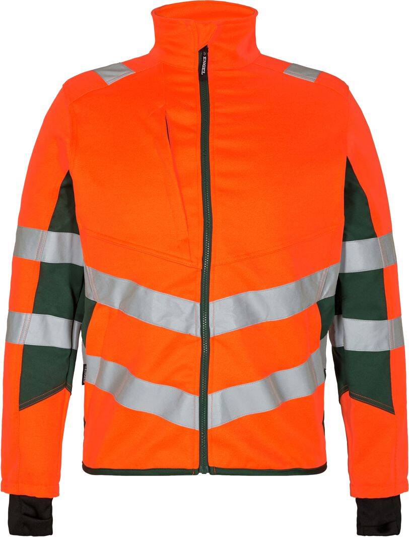 Jacke engel 1544 hv orange-grün L