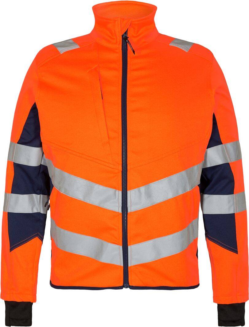 Jacke engel 1544 hv orange-marine L