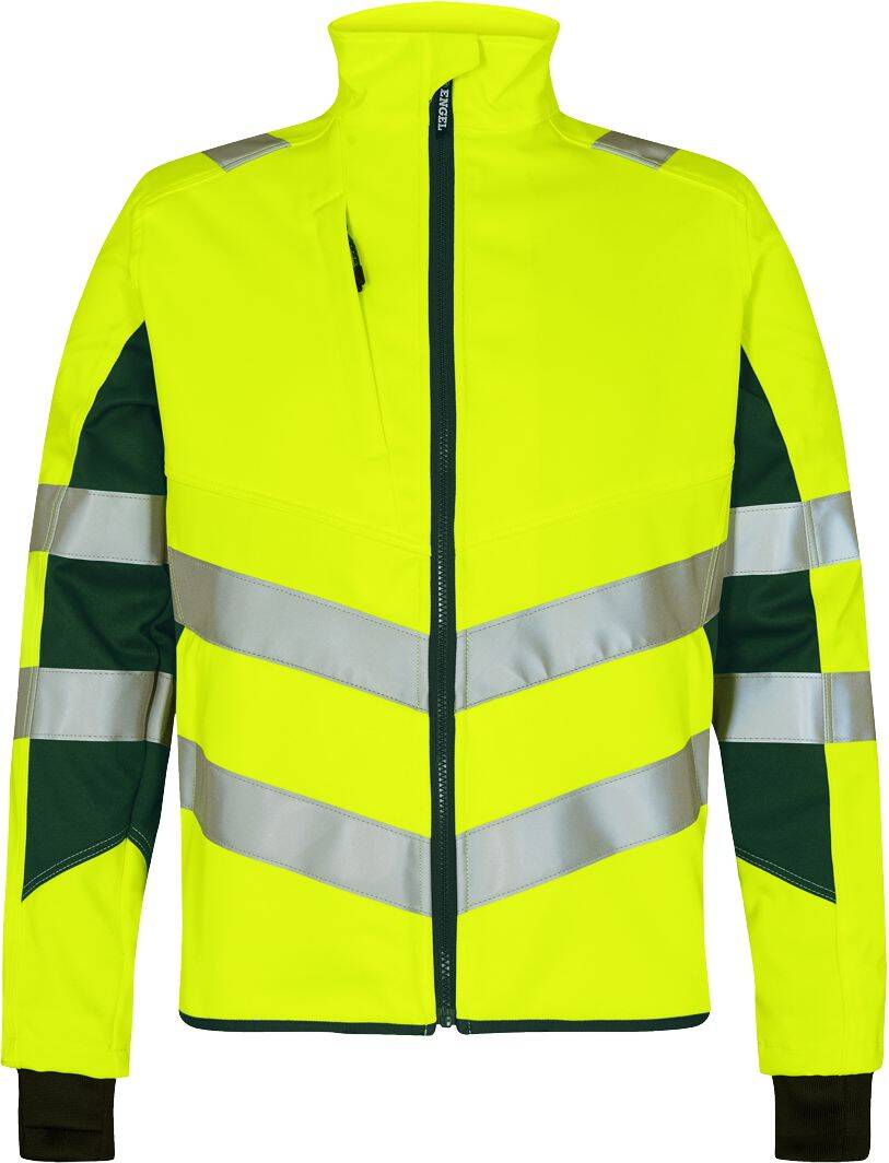 Jacke safety 1544 lemon-grün L