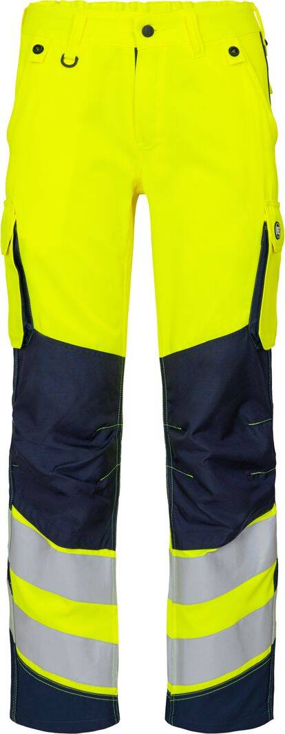 Hose safety damen 2543 lemon/blau ch34