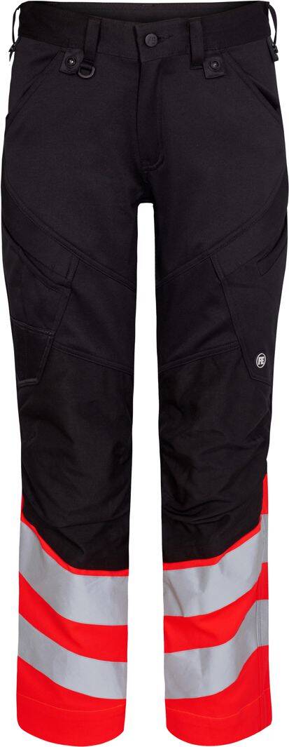 Hose safety 2546 schwarz/rot ch36