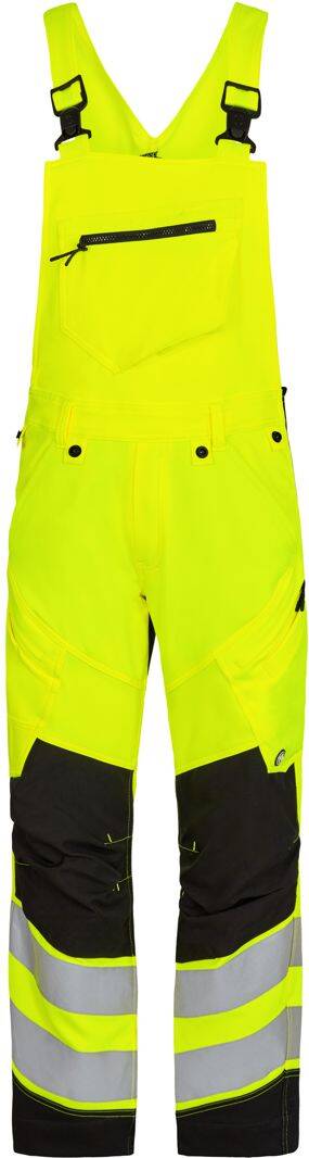 Latzhose engel 3544 lemon-schwarz 36