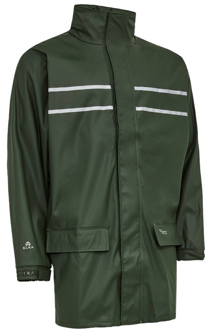 Veste de pluie dry zone vert olive L