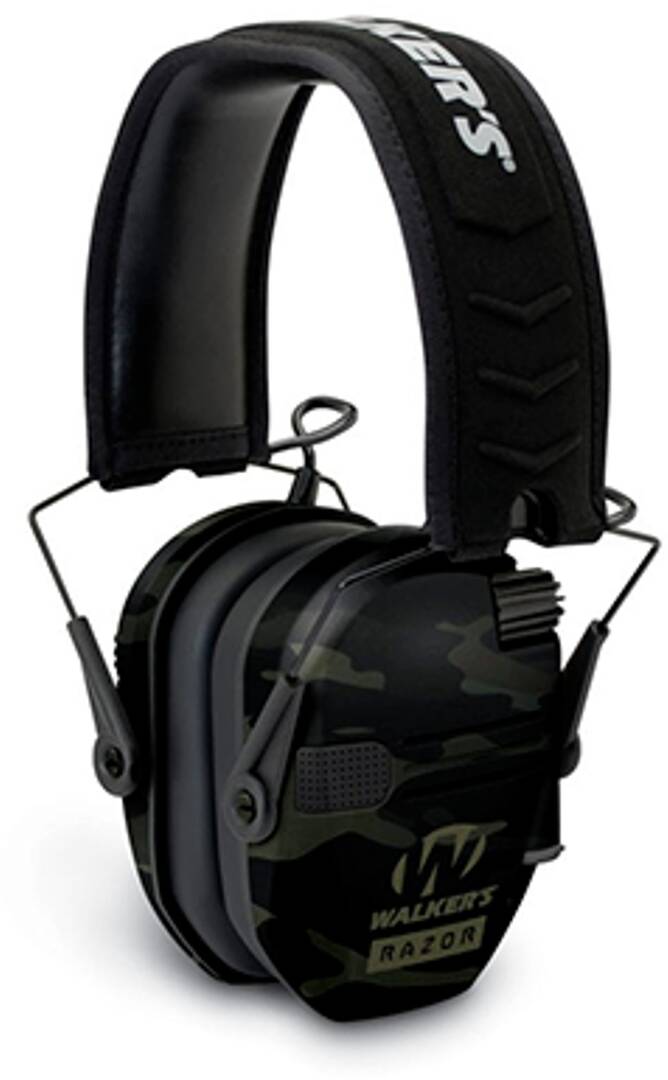 Gehörschutz razor slim camo schwarz