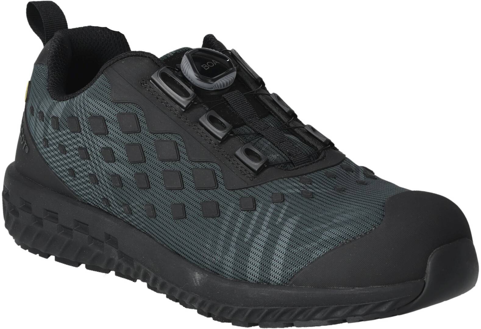 Soulier customized S1PL vert-noir 36