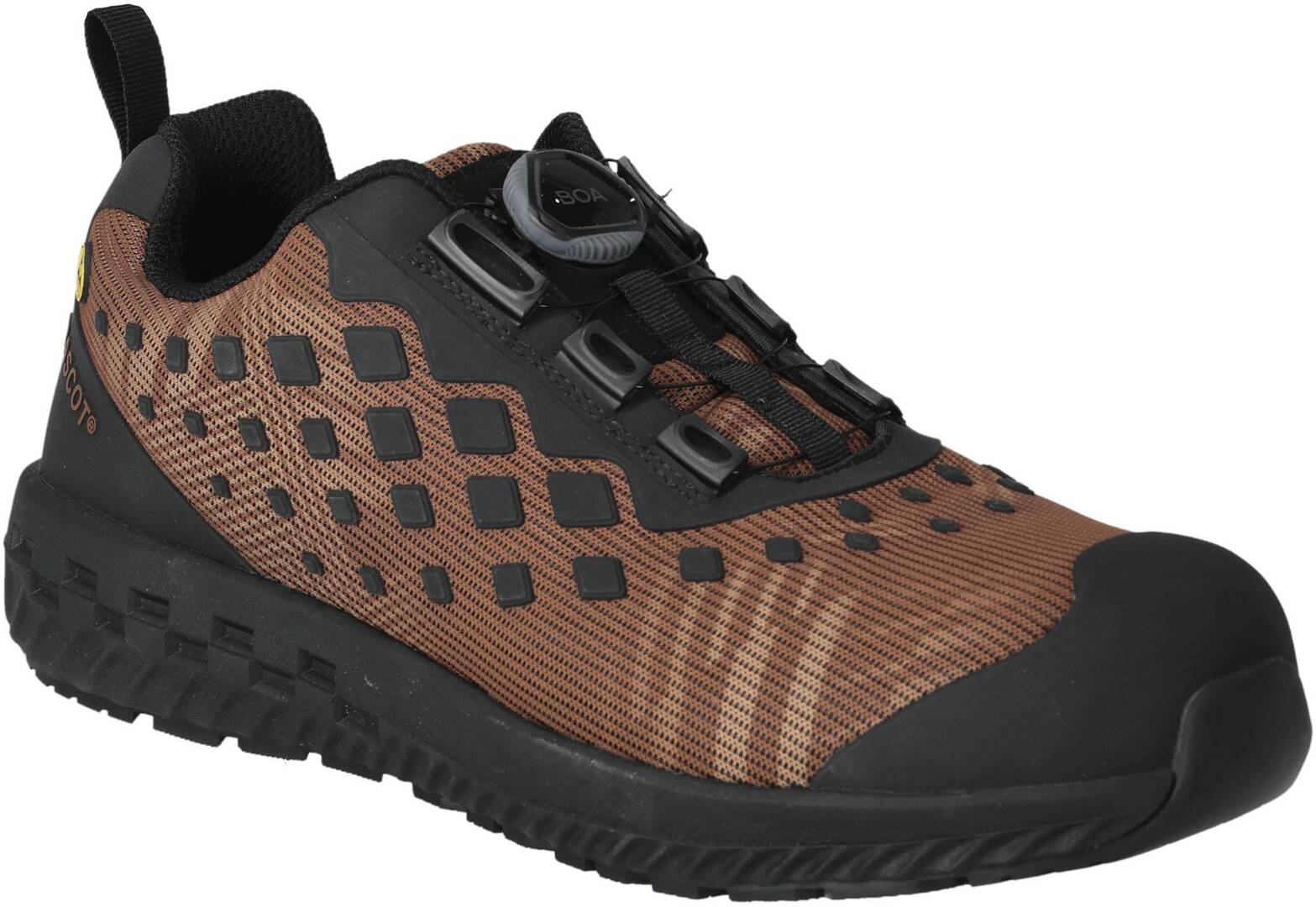 Soulier customized S1PL brun-noir 36