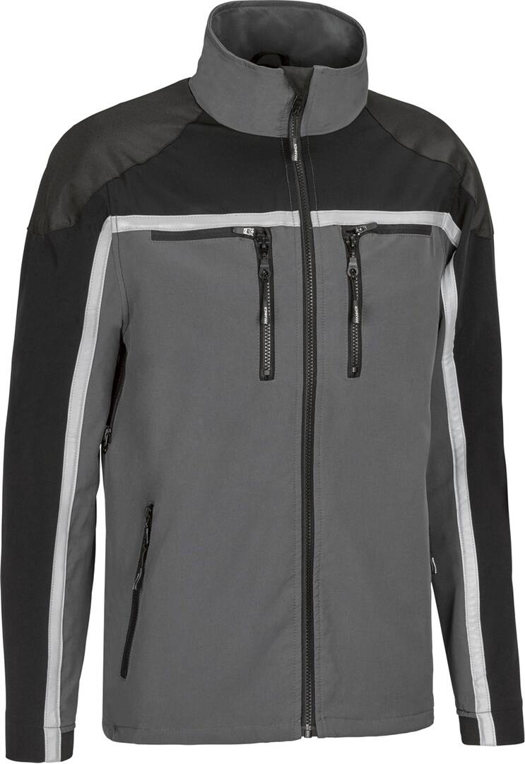 Jacke forest light schwarz/grau L