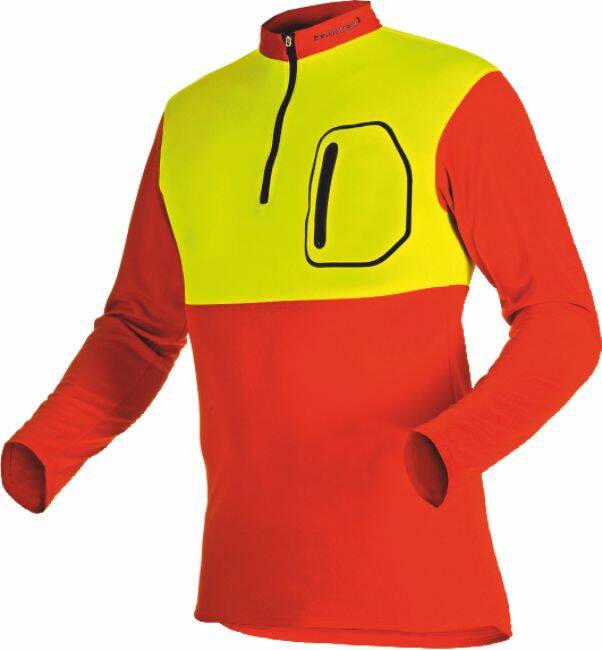 Pulli Zip-Kragen