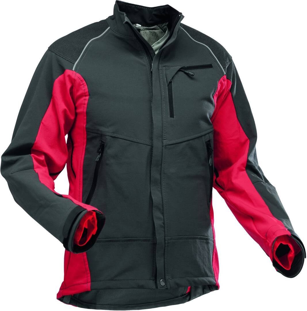 Veste pfanner ventilation gris/rouge L