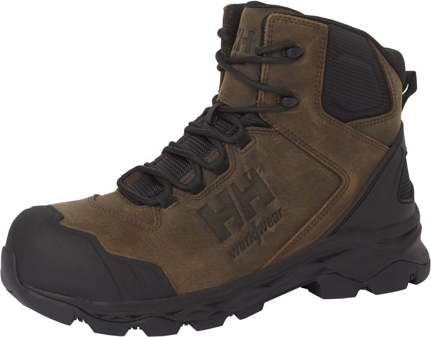 Schuh oxford mid S3 braun 35
