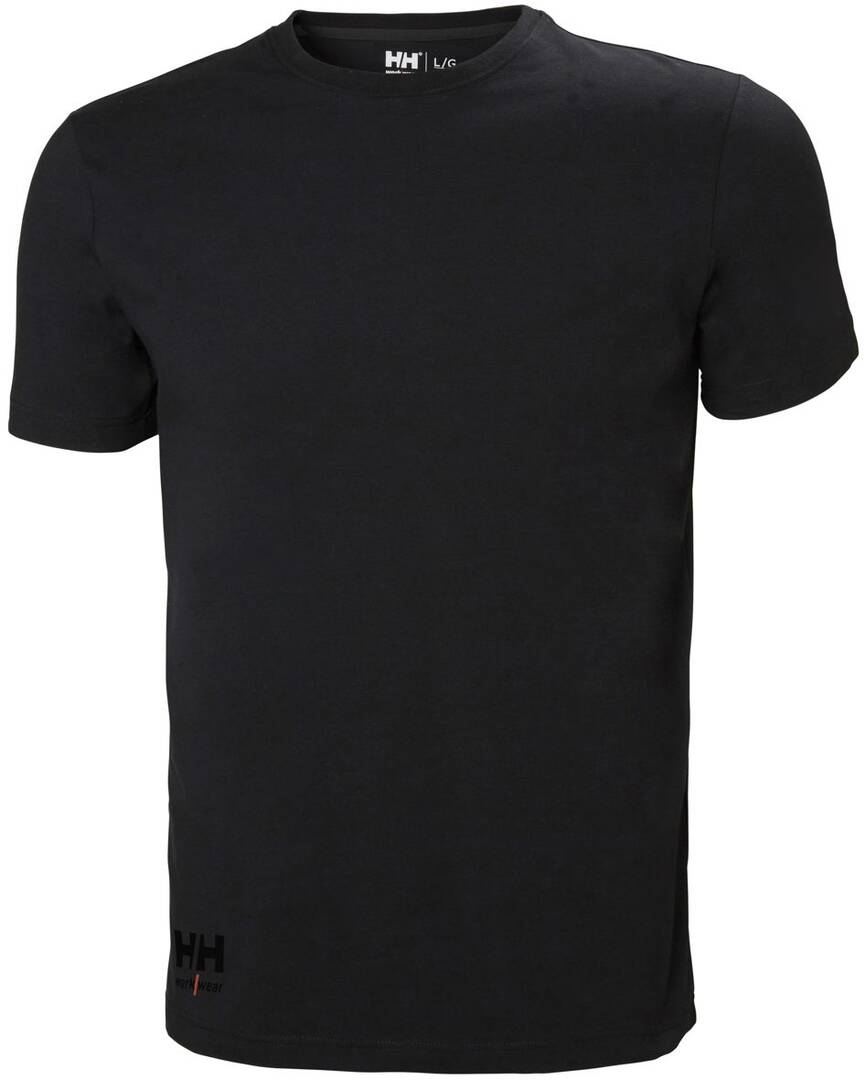 T-shirt evo gemicht schwarz L