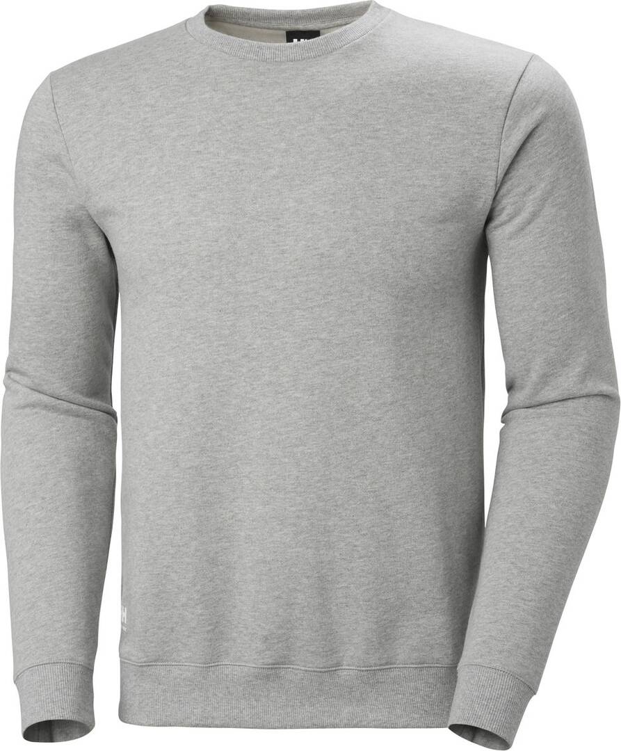 Sweatshirt classic grau meliert L