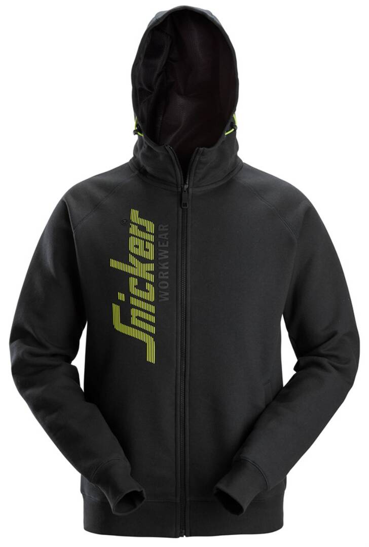 Sweat zip a capuche 2846 noir L