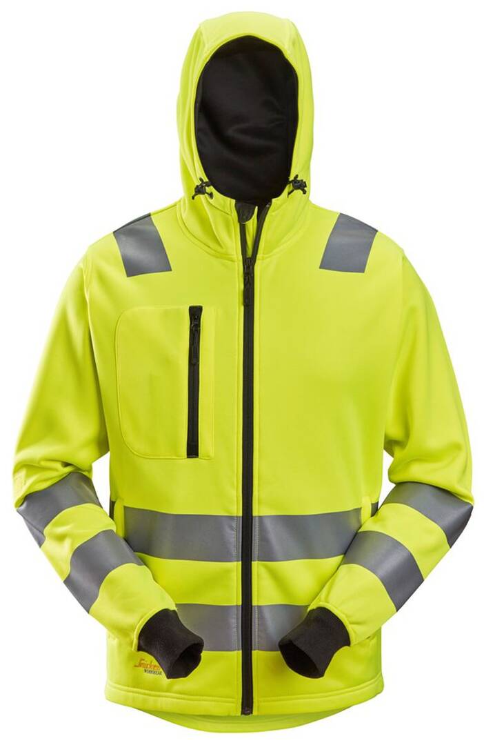 Veste sweat à capuche hv 8039 lemon L