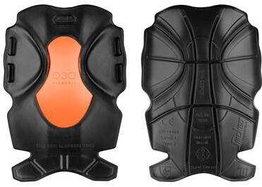 Knieschützer XTR D30 schwarz/orange