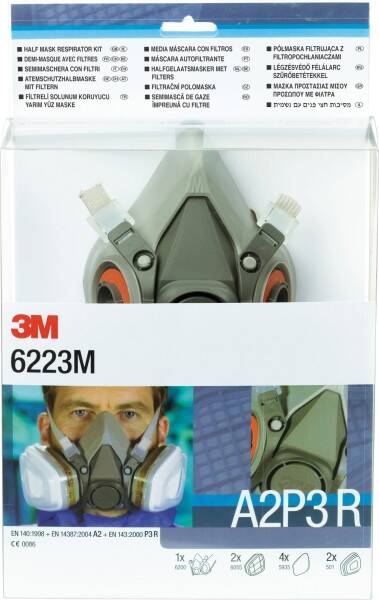 Halbmaske Kit 6223 A2P3
