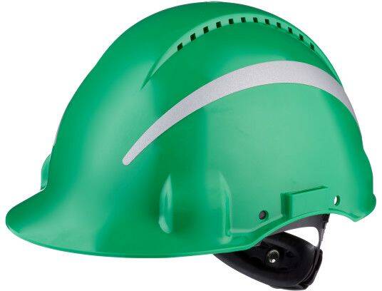Schutzhelm 3M G3000 m/reflexstreifen gr