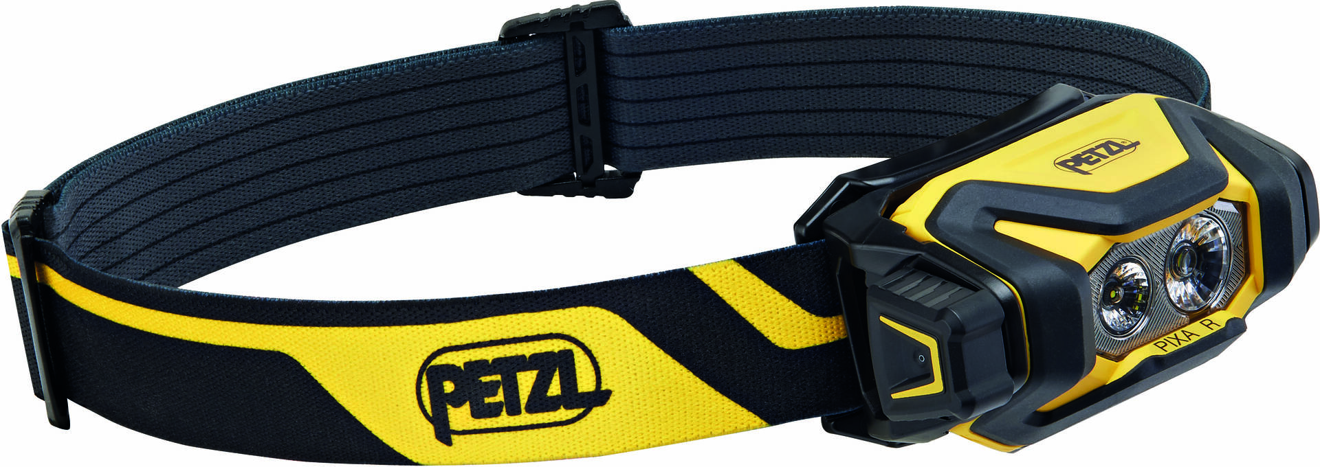 Lampe frontale Pixa R noir/jaune