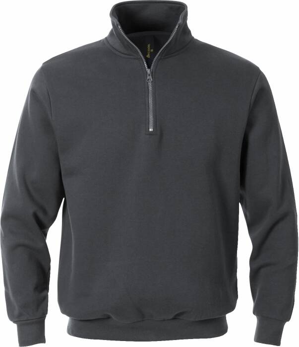 Sweat a-code 1737 col zip gris XS *